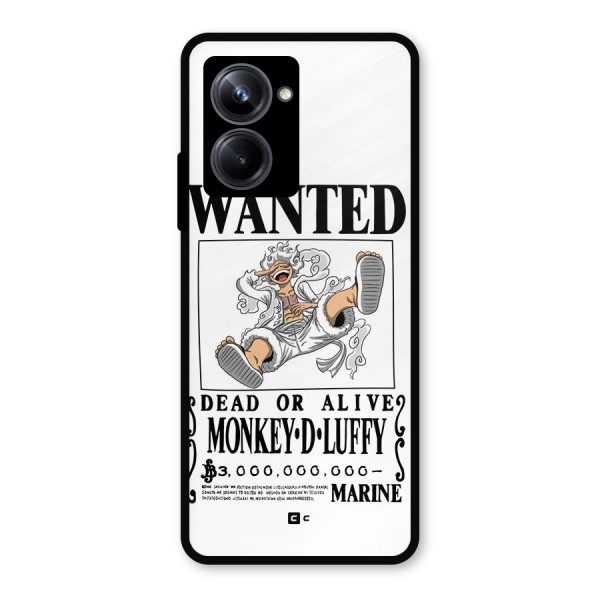 Munkey D Luffy Wanted  Metal Back Case for Realme 10 Pro