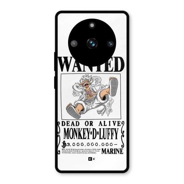 Munkey D Luffy Wanted  Metal Back Case for Realme 11 Pro Plus