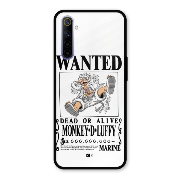 Munkey D Luffy Wanted  Metal Back Case for Realme 6