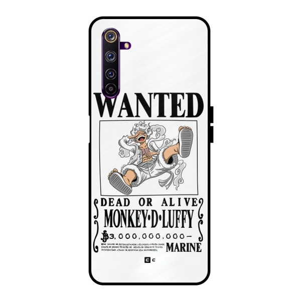 Munkey D Luffy Wanted  Metal Back Case for Realme 6 Pro