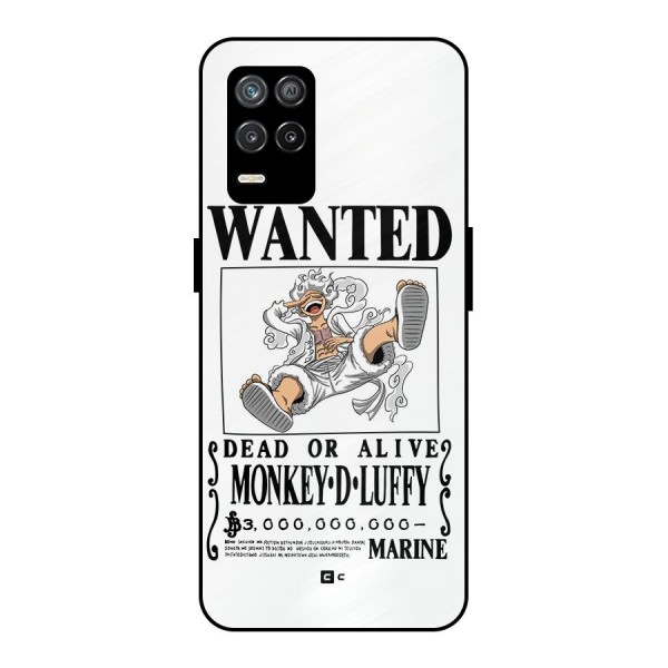 Munkey D Luffy Wanted  Metal Back Case for Realme 8 5G
