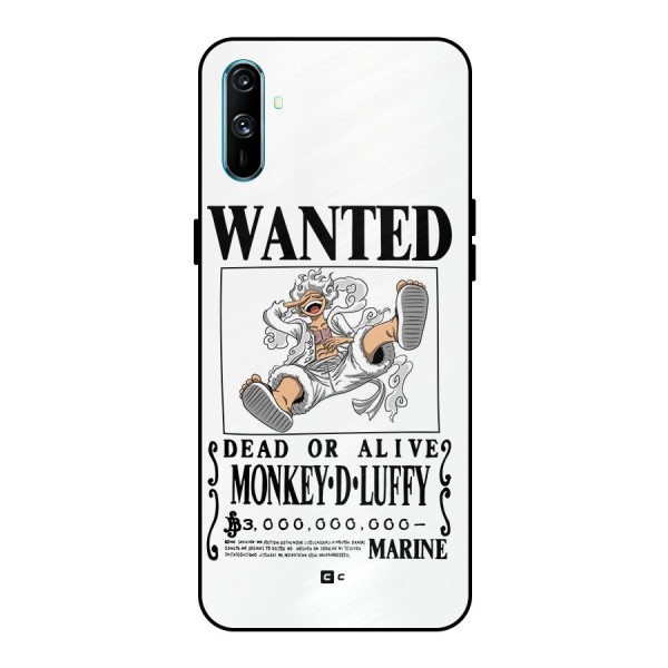 Munkey D Luffy Wanted  Metal Back Case for Realme C3