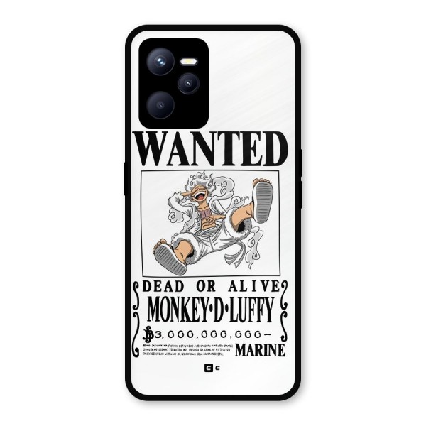 Munkey D Luffy Wanted  Metal Back Case for Realme C35