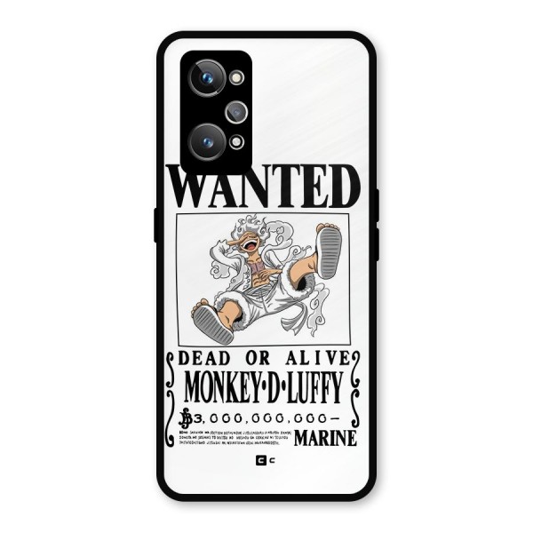 Munkey D Luffy Wanted  Metal Back Case for Realme GT 2