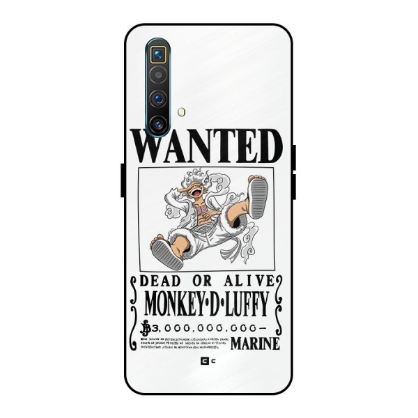 Munkey D Luffy Wanted  Metal Back Case for Realme X3