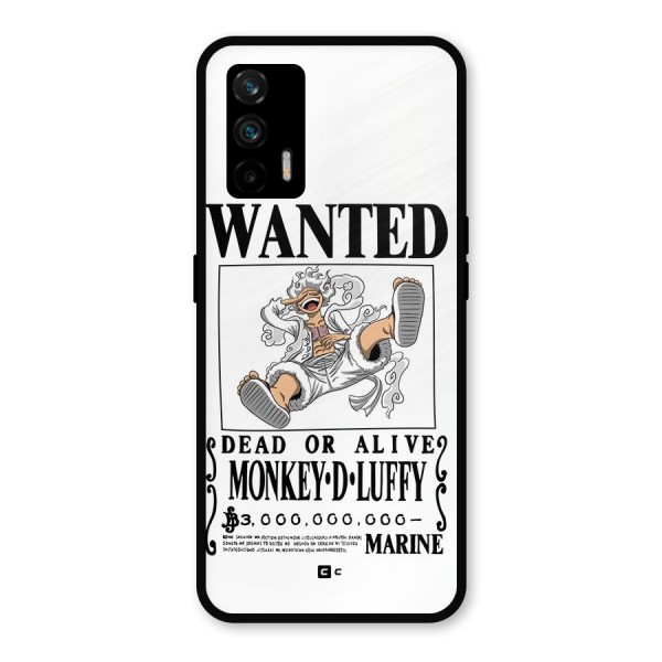 Munkey D Luffy Wanted  Metal Back Case for Realme X7 Max