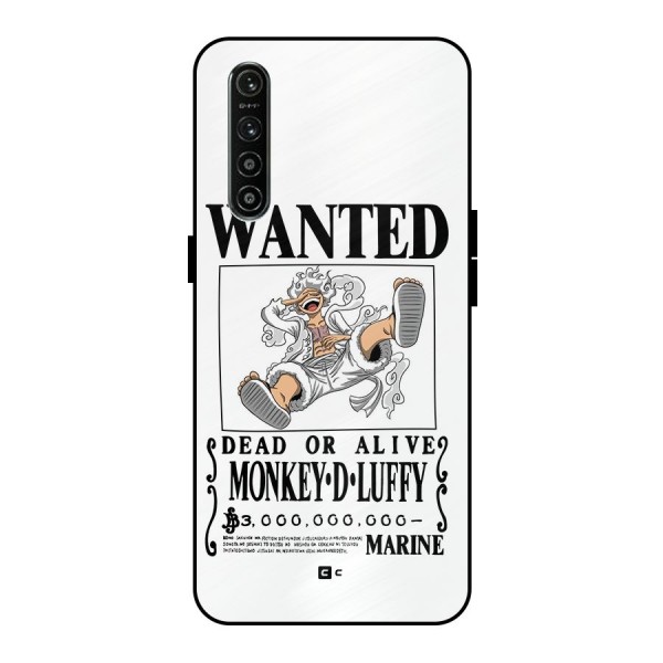 Munkey D Luffy Wanted  Metal Back Case for Realme XT