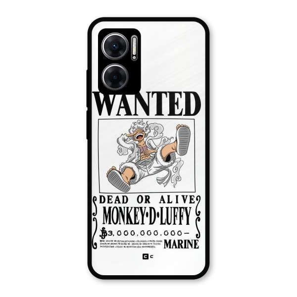 Munkey D Luffy Wanted  Metal Back Case for Redmi 11 Prime 5G