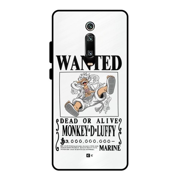 Munkey D Luffy Wanted  Metal Back Case for Redmi K20 Pro