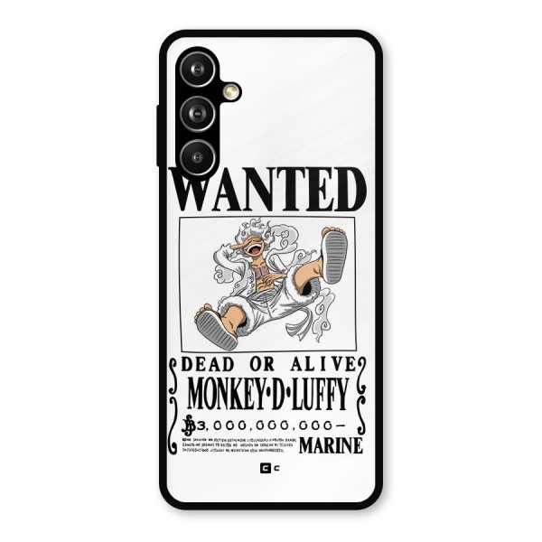 Munkey D Luffy Wanted  Metal Back Case for Samsung Galaxy M54