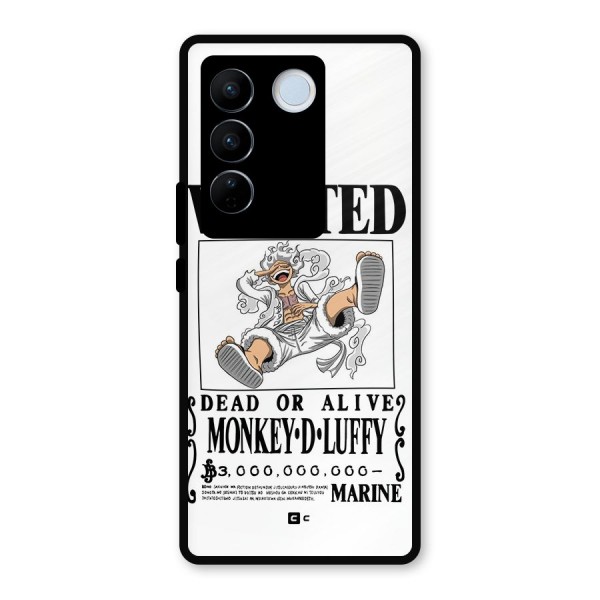 Munkey D Luffy Wanted  Metal Back Case for Vivo V27