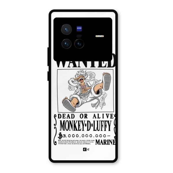 Munkey D Luffy Wanted  Metal Back Case for Vivo X80