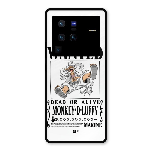 Munkey D Luffy Wanted  Metal Back Case for Vivo X80 Pro