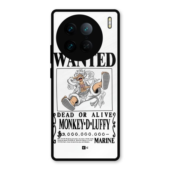 Munkey D Luffy Wanted  Metal Back Case for Vivo X90 Pro