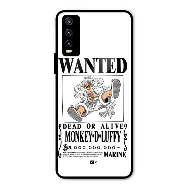 Munkey D Luffy Wanted  Metal Back Case for Vivo Y20