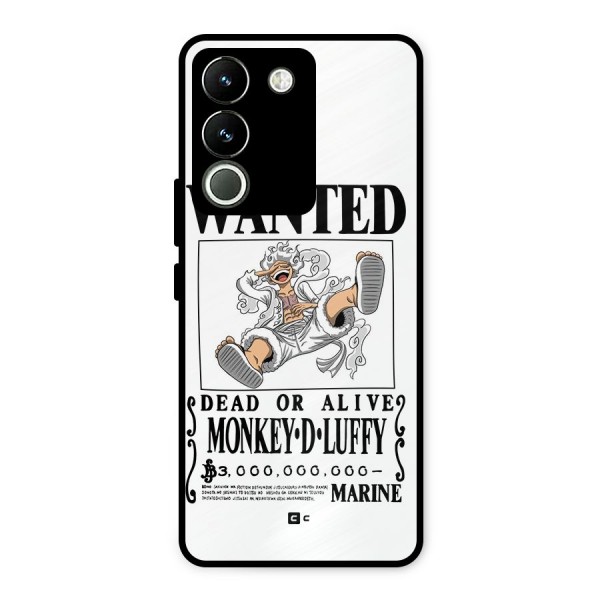 Munkey D Luffy Wanted  Metal Back Case for Vivo Y200