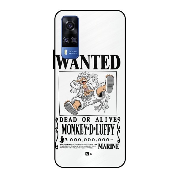 Munkey D Luffy Wanted  Metal Back Case for Vivo Y51