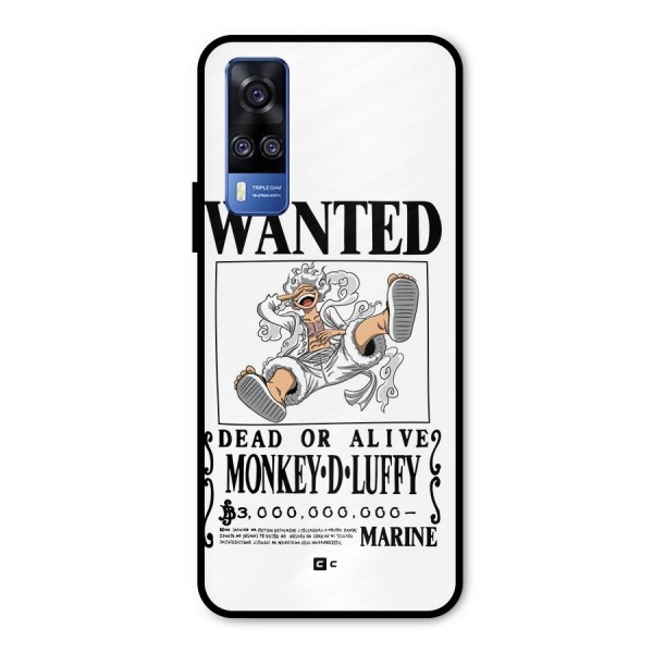 Munkey D Luffy Wanted  Metal Back Case for Vivo Y51A