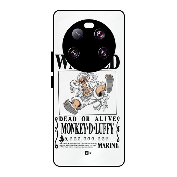 Munkey D Luffy Wanted  Metal Back Case for Xiaomi 13 Ultra