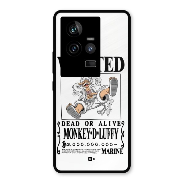 Munkey D Luffy Wanted  Metal Back Case for iQOO 11 5G