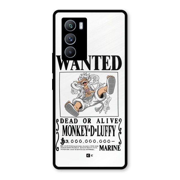 Munkey D Luffy Wanted  Metal Back Case for iQOO 9 SE