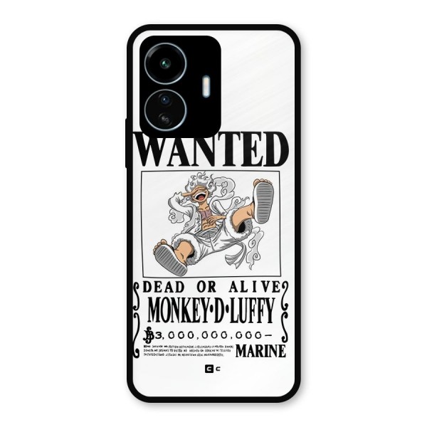 Munkey D Luffy Wanted  Metal Back Case for vivo iQOO Z6 Lite 5G