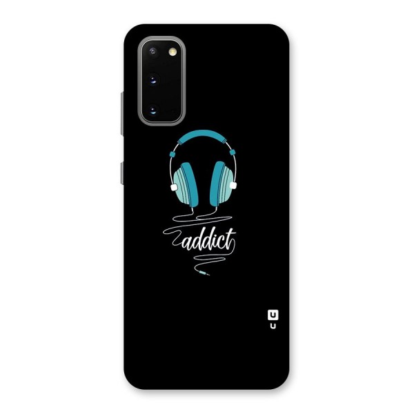 Music Addict Back Case for Galaxy S20