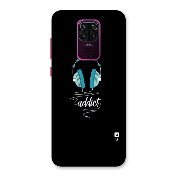 Music Addict Back Case for Redmi Note 9