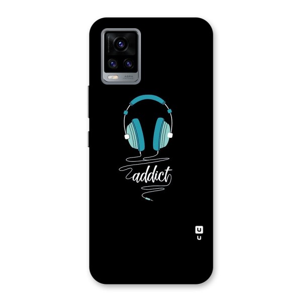Music Addict Back Case for Vivo V20