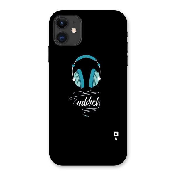 Music Addict Back Case for iPhone 11