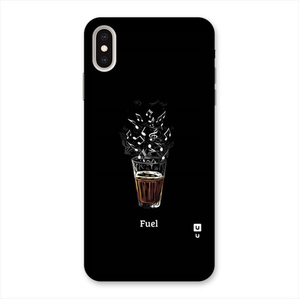 Music Chai My Fuel Back Case for iPhone XS Max