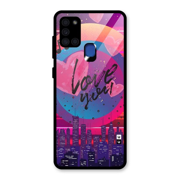 Music City Love Back Case for Galaxy A21s