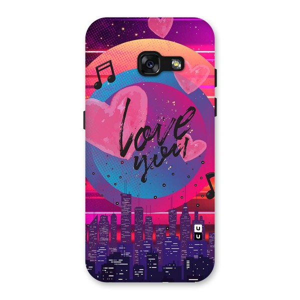 Music City Love Back Case for Galaxy A3 (2017)