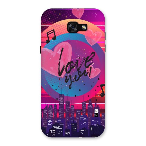 Music City Love Back Case for Galaxy A7 (2017)