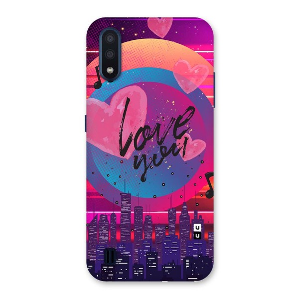 Music City Love Back Case for Galaxy M01