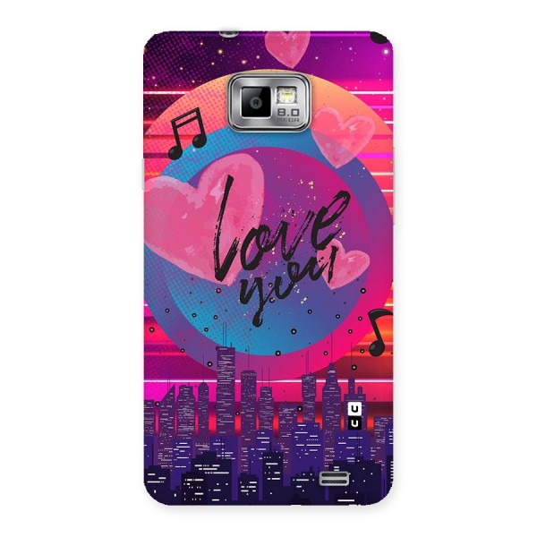 Music City Love Back Case for Galaxy S2