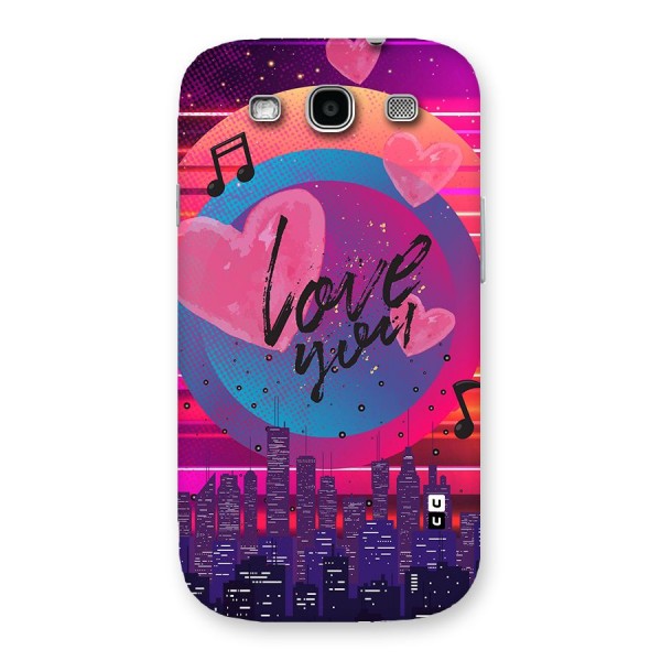 Music City Love Back Case for Galaxy S3