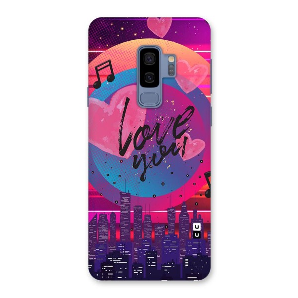 Music City Love Back Case for Galaxy S9 Plus