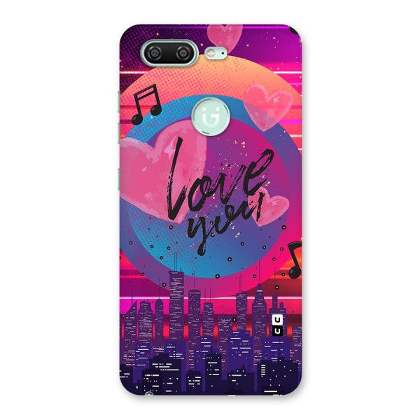 Music City Love Back Case for Gionee S10