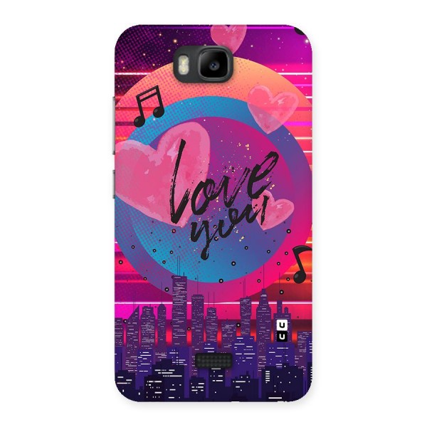 Music City Love Back Case for Honor Bee