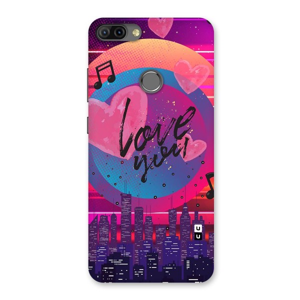 Music City Love Back Case for Infinix Hot 6 Pro