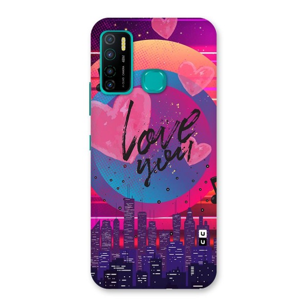 Music City Love Back Case for Infinix Hot 9 Pro