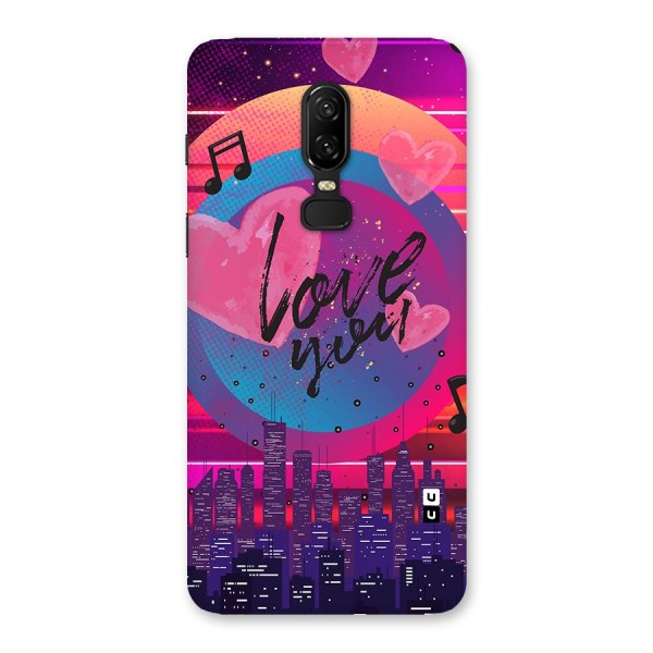 Music City Love Back Case for OnePlus 6