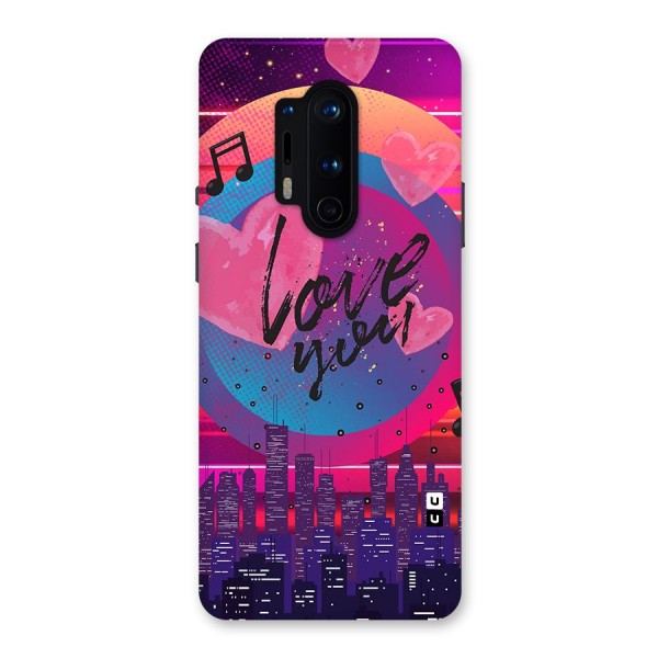 Music City Love Back Case for OnePlus 8 Pro