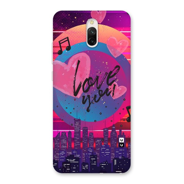 Music City Love Back Case for Redmi 8A Dual