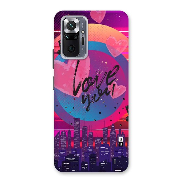 Music City Love Back Case for Redmi Note 10 Pro