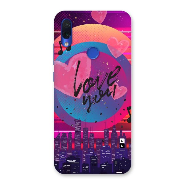 Music City Love Back Case for Redmi Note 7