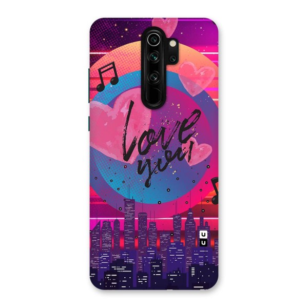 Music City Love Back Case for Redmi Note 8 Pro