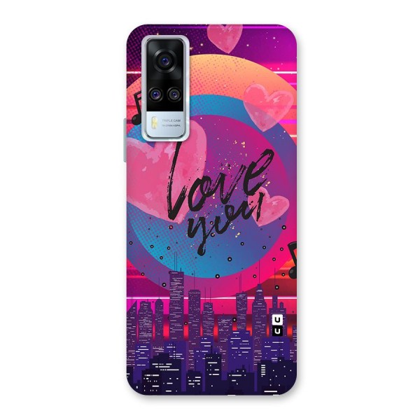 Music City Love Back Case for Vivo Y51A
