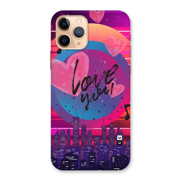 Music City Love Back Case for iPhone 11 Pro